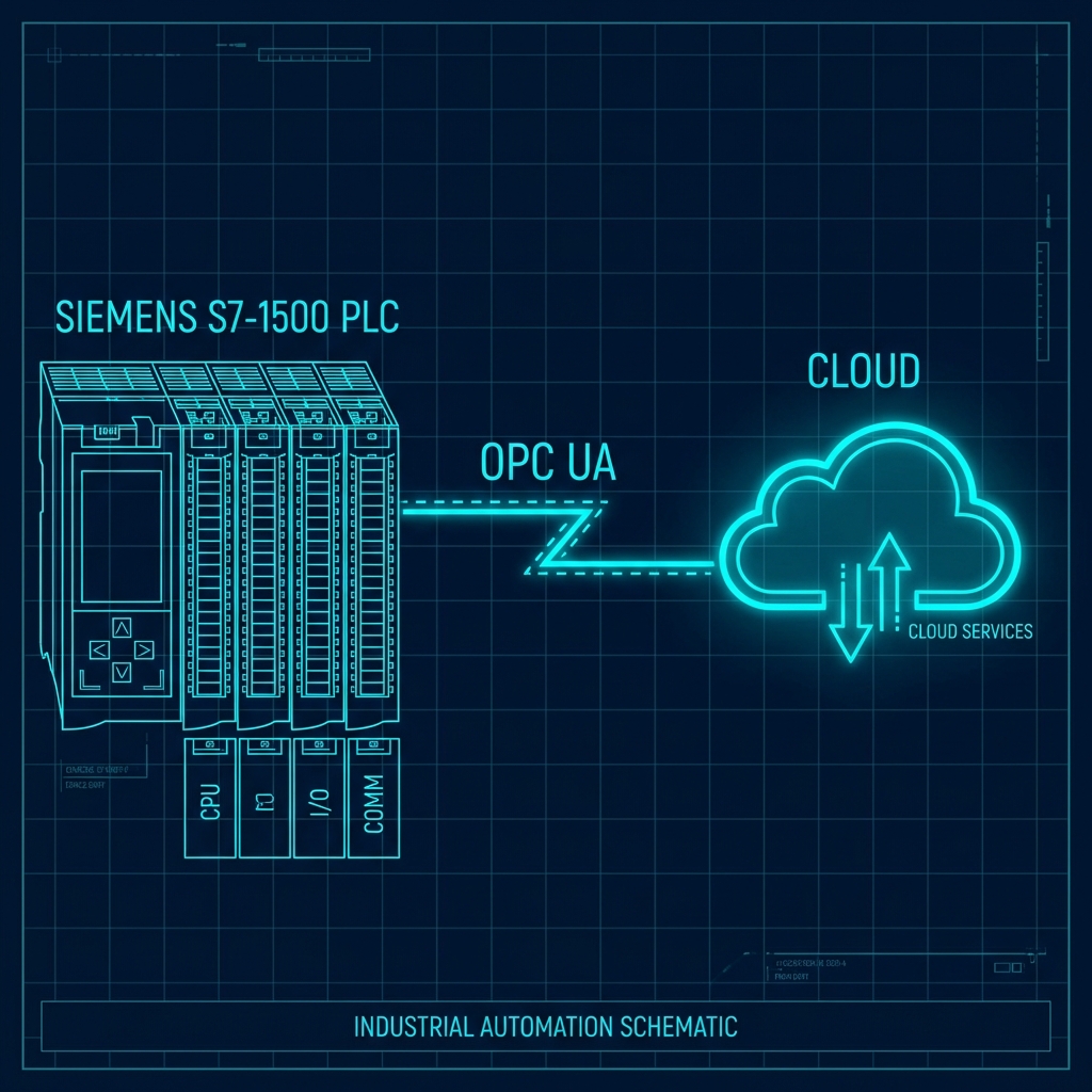 Connecting Siemens S7-1500 PLCs to the Cloud: OPC UA & Latency Guide